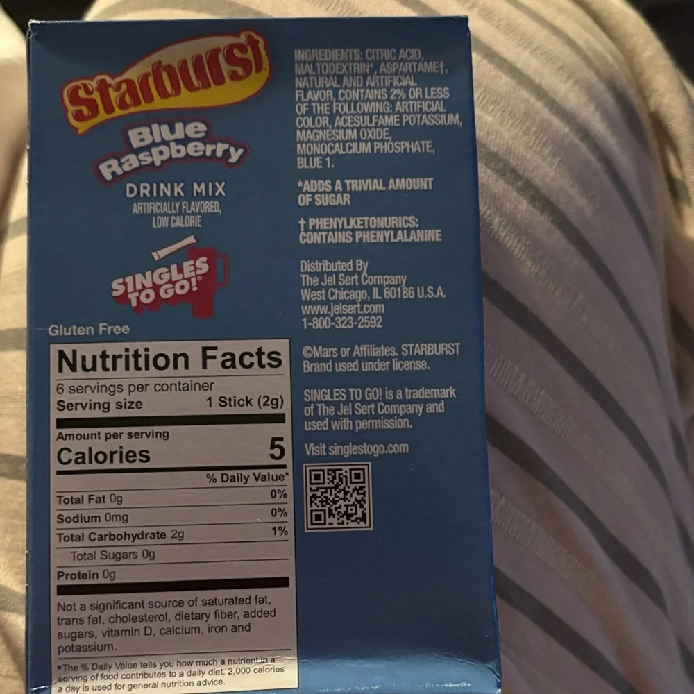 Blue Raspberry Drink Mix - Picture 3 of 3